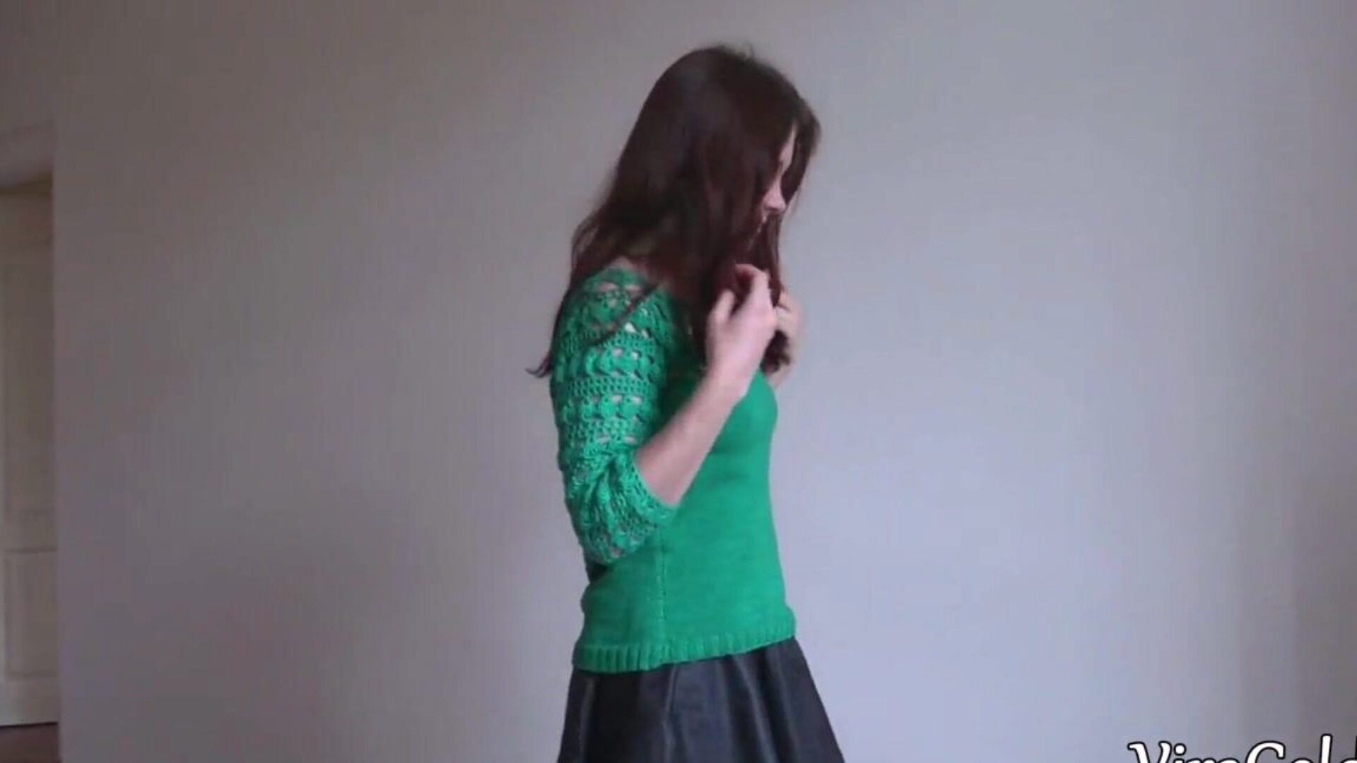 Home engulf and hasty pumping with ginger-haired angel neighbor Renata Fox