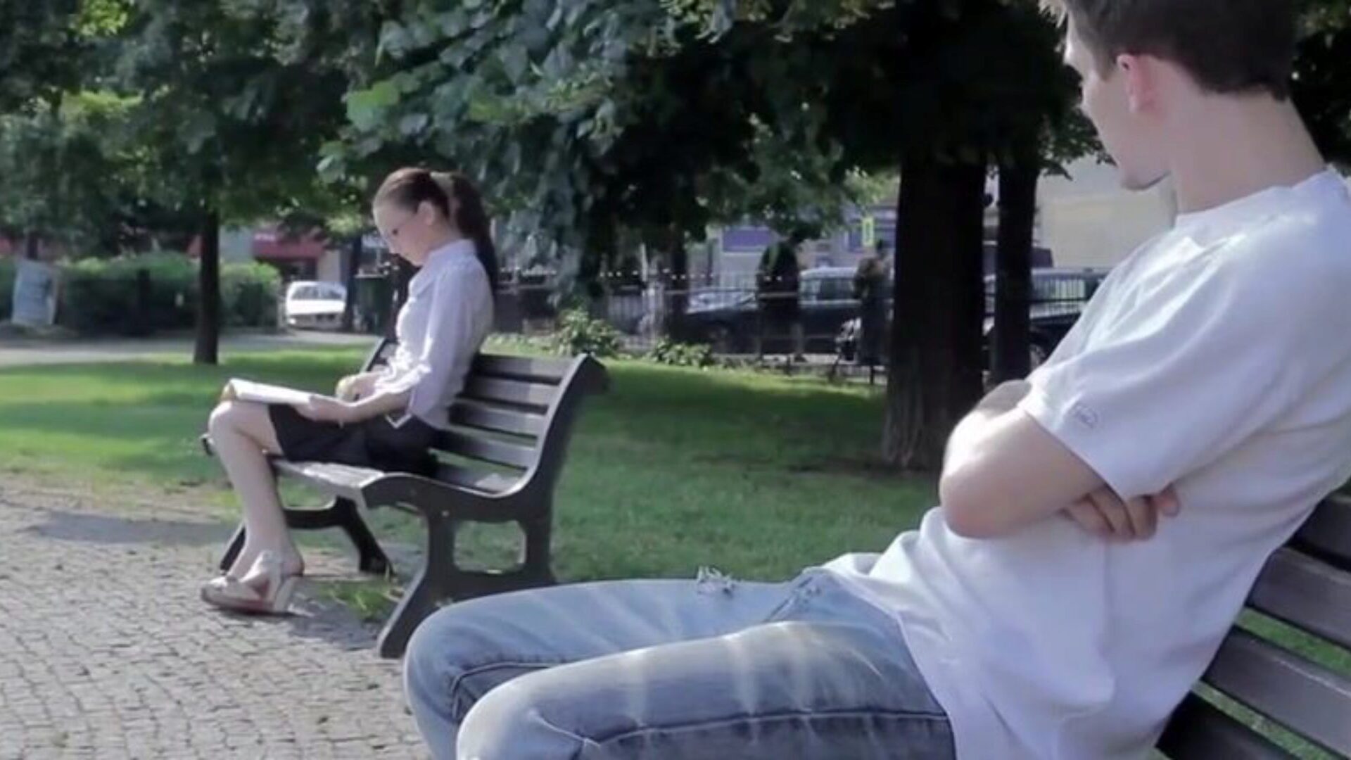 Drilled instead of investigating alone Studying alone in a local park is no joy for this cute student but exploring jointly with a handsome tattooed stranger is much greater amount outstanding It doesn't help this teeny get ready for the exam or learn smth recent but this chick receives greater amount than compensated for it with a fine penetrate this dude gives her. Yep, that's what that playgirl really needed â€“ a stiff 10-Pounder in her mouth and immodest cleft and a goo fountain on her marvelous face and nerdy eyeglasses. Sex is always the superlatively wonderful inspiration!