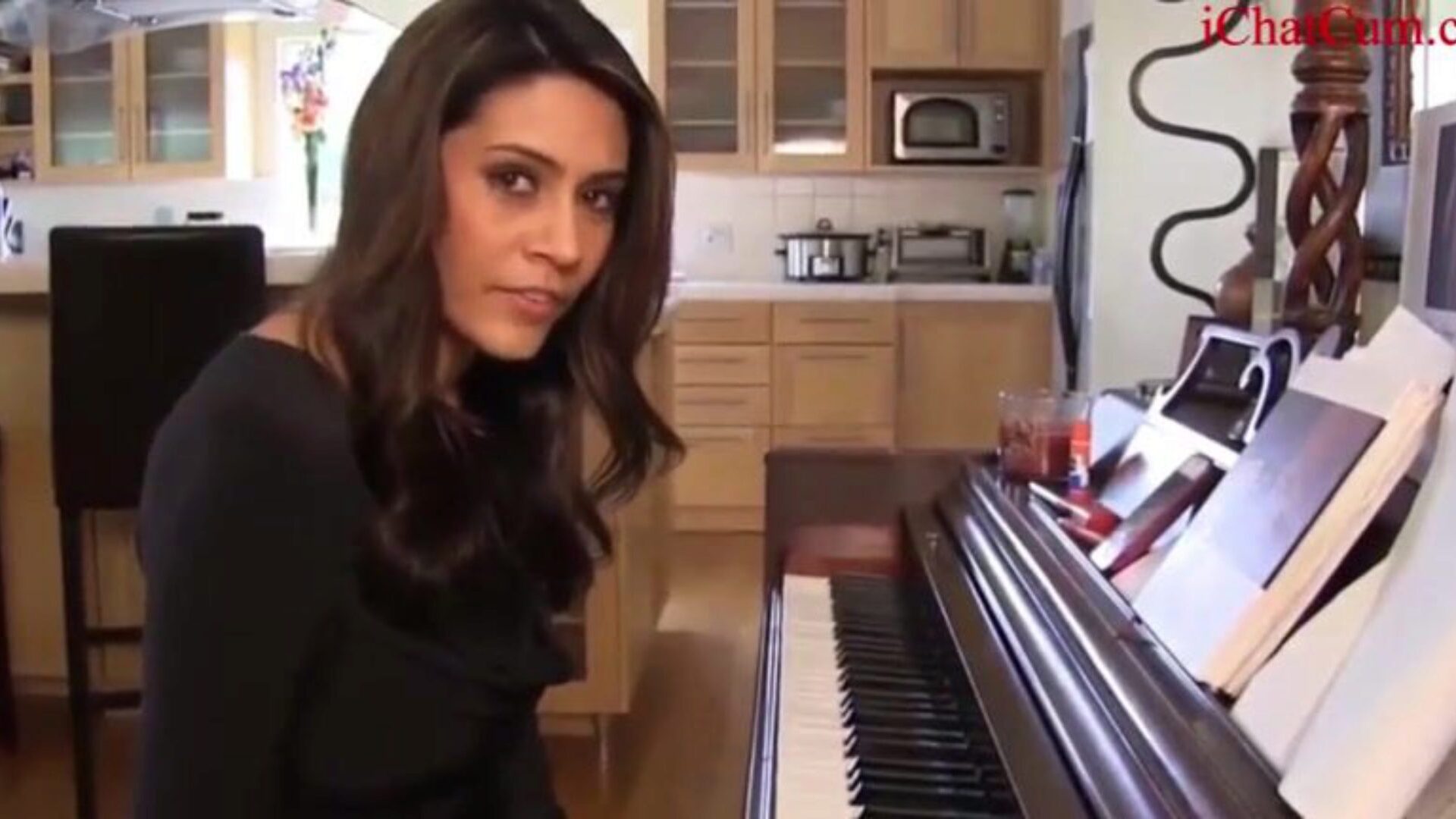 Jerkoff so we can proceed the piano lesson - virtual bang-out joi